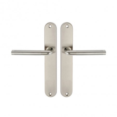 P50 Poignée de porte Sophie zinc nickelé 195 bec de canne