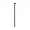 Pied de table en acier noir 30X800mm
