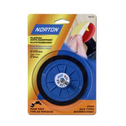 Plateau pour perceuse diamètre 115 avec un tige diamètre 8