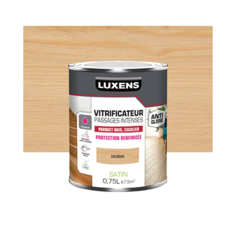 Vitrificateur incolore satiné 0.75L -  - meilleure qualité