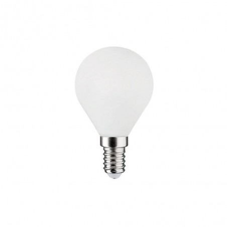 Ampoule led sphérique E14 60W opal 4000K