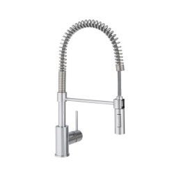 Robinet mitigeur de cuisine Avec Douchette Chromé Delinia Thomas -  - meilleure qualité