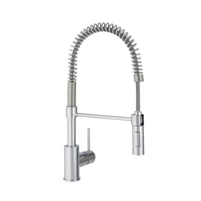 Robinet mitigeur de cuisine Avec Douchette Chromé Delinia Thomas -  - meilleure qualité