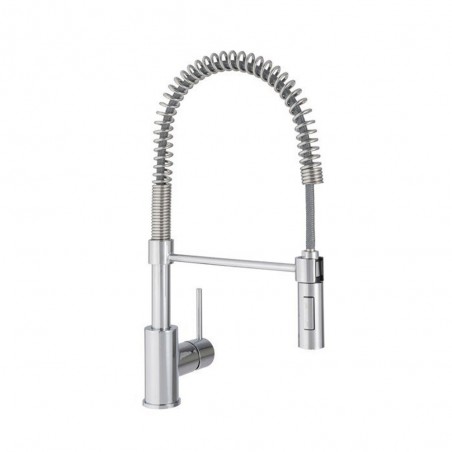 Robinet mitigeur de cuisine Avec Douchette Chromé Delinia Thomas -  - meilleure qualité