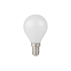 Ampoule led à filament sphérique E14 40W OPAL 4000K