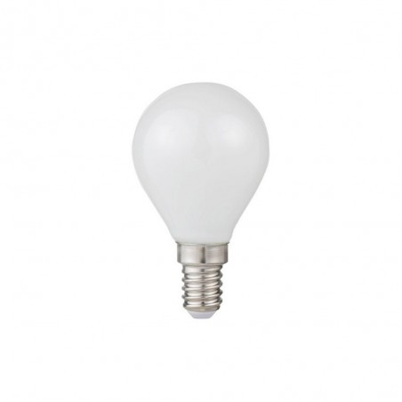 Ampoule led à filament sphérique E14 40W OPAL 4000K
