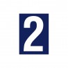 Numéro de rue adhésif