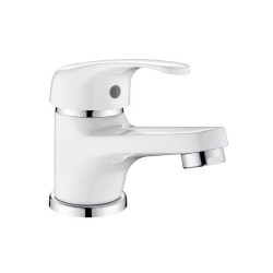 Mitigeur lavabo natu blanc brillant -  - meilleure qualité