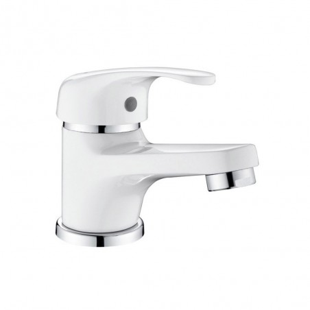 Mitigeur lavabo natu blanc brillant -  - meilleure qualité
