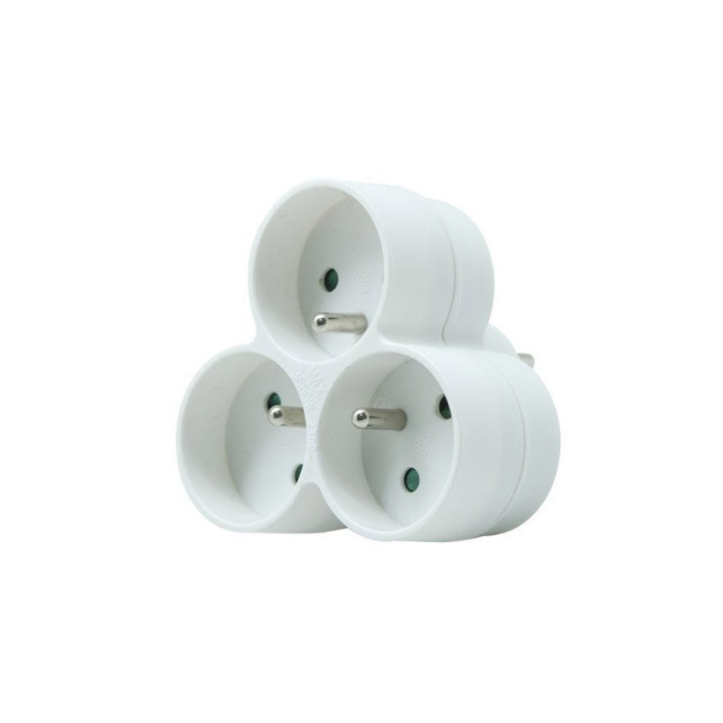 Triplite sans fil 3 prises blanc