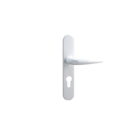 Poignée porte pianosa 195mm trou cylindre aluminium