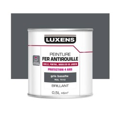Peinture fer gris basalte 05l luxens