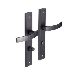 Ensemble de porte Louna 195mm condamnation-décondamnation aluminium