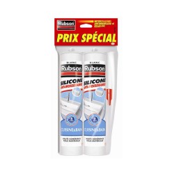 Mastic cuisine et bain 280ml blanc Lot de 2 -  - meilleure qualité