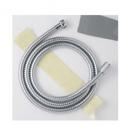 Flexible douche simple agrafage 1m5 chrome