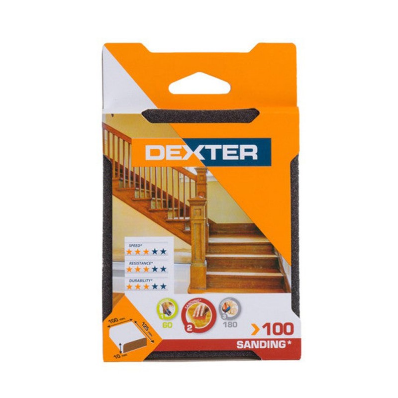 Éponge abrasive double face grain 100