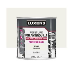 Peinture fer extérieur blanc satine 0