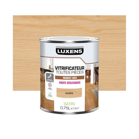 Vitrificateur parquet haute résistance incolore satiné 0.75L -  - meilleure qualité