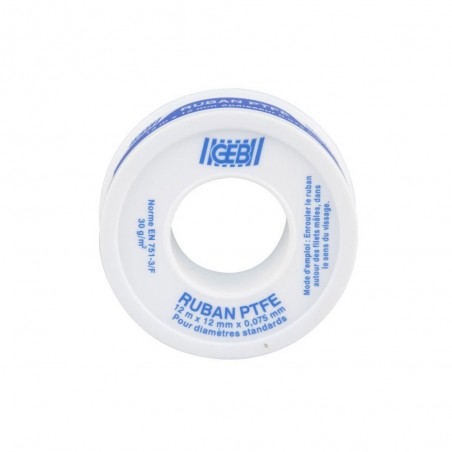 Ruban teflon 12MMX12M -  - meilleure qualité