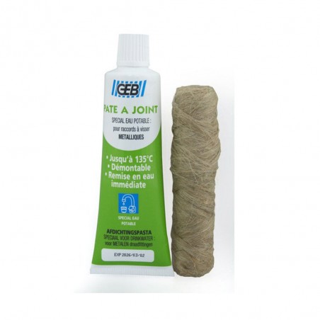 Kit d'étanchéité pâte à  joint spécial eau et filasse -  - meilleure qualité