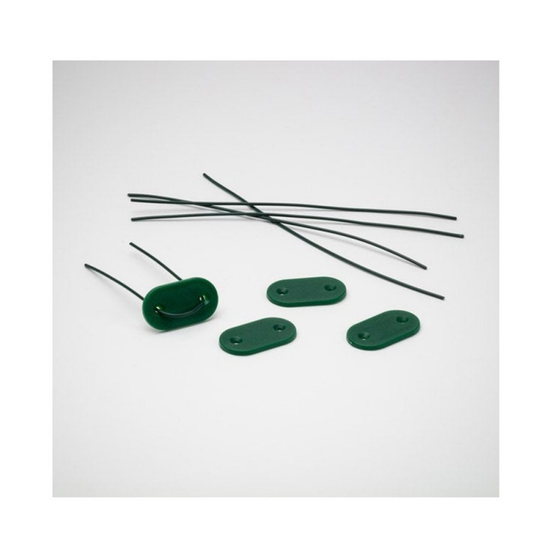 Clips canisse vert26 pièces