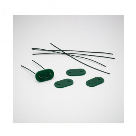 Clips canisse vert26 pièces