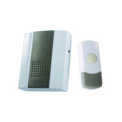 Carillon sans fil 200m gris/blanc -  - meilleure qualité