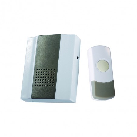 Carillon sans fil 200m gris/blanc -  - meilleure qualité