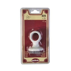 Support monobloc 50mm laqué blanc D28