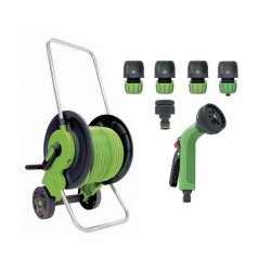 1 Dévidoir chariot sur roues équipé 30M -  - meilleure qualité