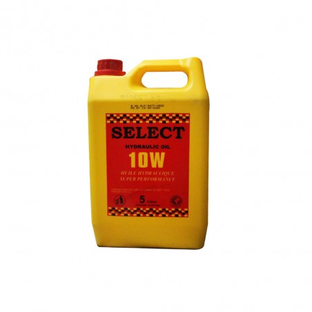 Huile hydraulique 10W 5L Select -  - meilleure qualité