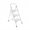 Marchepied en acier à 3 marches HAILO blanc