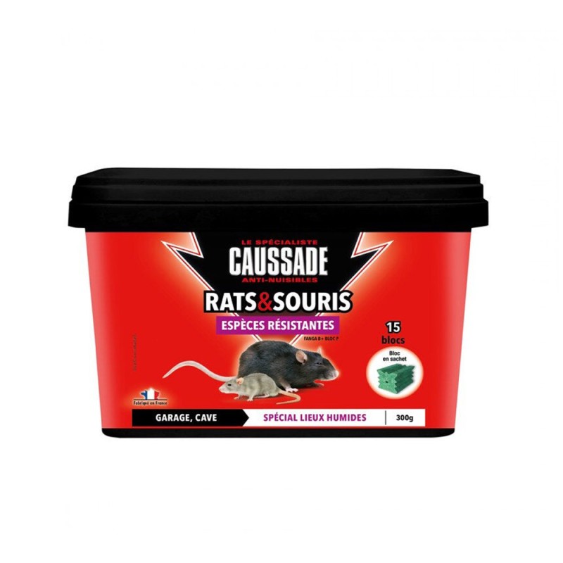 Anti nuisibles spécial rats et souris CAUSSADE 300 g