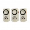 Lot de 3 programmateur mécanique journalier