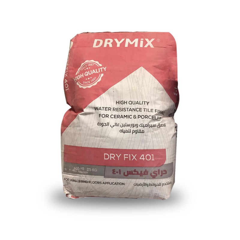 Ciment colle 25kg gris DRY FIX TBL -  - meilleure qualité