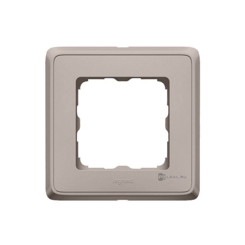 Cariva plaque 1 poste beige