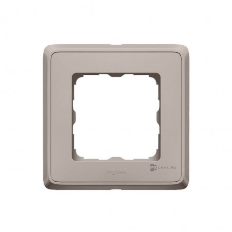 Cariva plaque 1 poste beige
