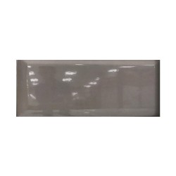 Carrelage mural 10X20cm 12GBC3 shinny gris -  - meilleure qualité