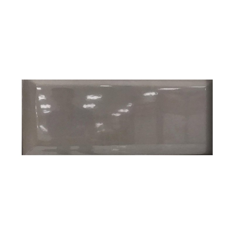 Carrelage mural 10X20cm 12GBC3 shinny gris -  - meilleure qualité