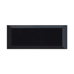 Carrelage mural 10X20cm 12GDH1 Shinny noir -  - meilleure qualité