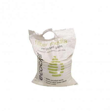 Sable de filtration en verre 0.8-1mm (15kg)