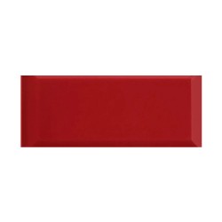 Carrelage mural 10X20cm 12GEK1 shinny rouge -  - meilleure qualité