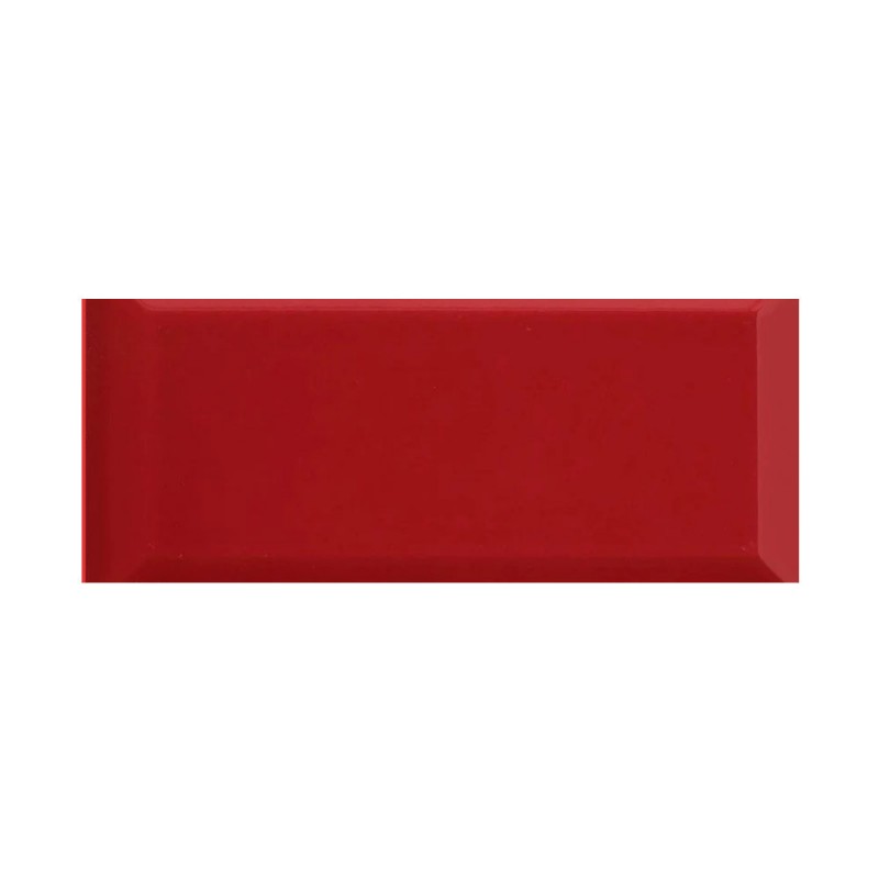 Carrelage mural 10X20cm 12GEK1 shinny rouge -  - meilleure qualité