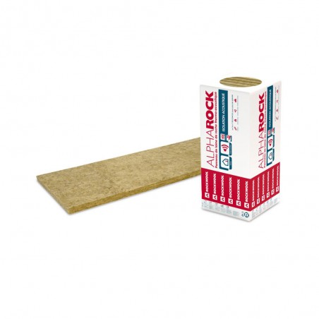 Laine de roche Alpharock 1350x600x80mm (1c:4.05mÂ²:5 plaques) -  - meilleure qualité