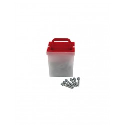 Patte à vis 7x40 (bte 100 pcs)