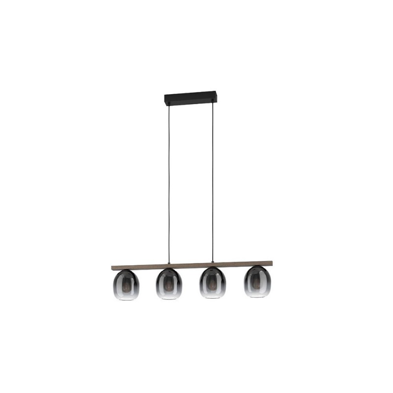 Suspension transparent Filago E27