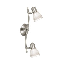 Applique DAKAR 2 blanc E14