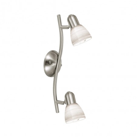 Applique DAKAR 2 blanc E14