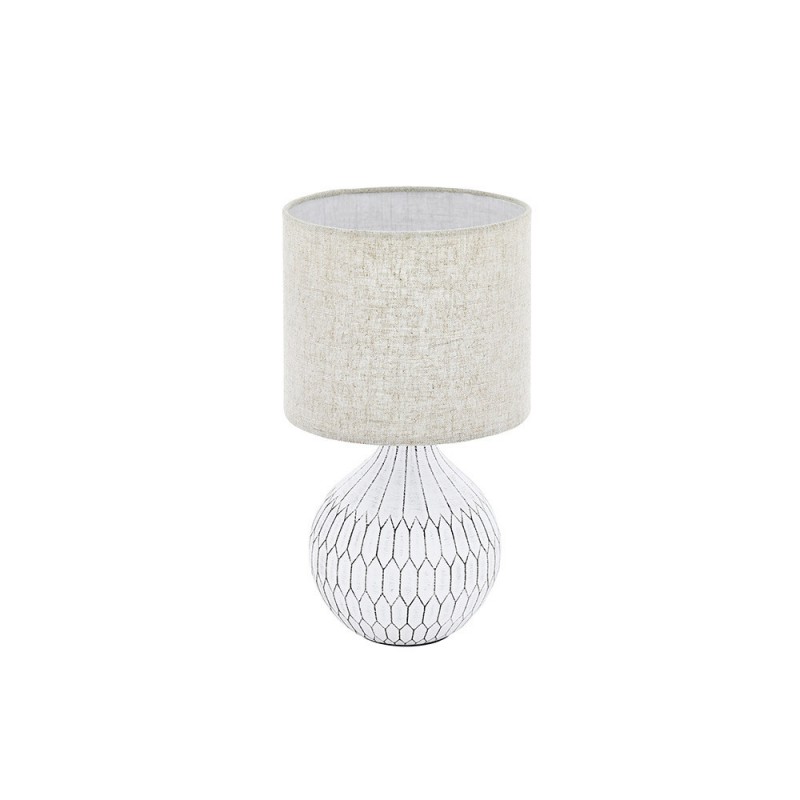 Lampe de table BELLARIVA 3 marron et transparent