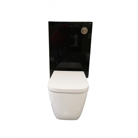 WC suspendu avec bâti apparent noir Metropolitan 05070783+797+5023959